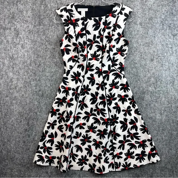 london times fit and flare dress Quill main image 0